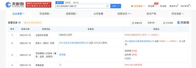 五糧液物產(chǎn)公司增資擴(kuò)產(chǎn)，薯類(lèi)銷(xiāo)售業(yè)務(wù)迎來(lái)戰(zhàn)略升級(jí)